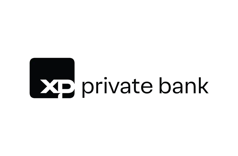 XP Private Bank black and white logo